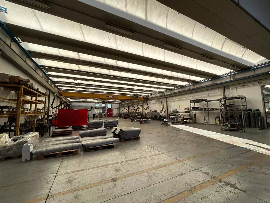 Divisione di saldatura nella nostra officina Mantova